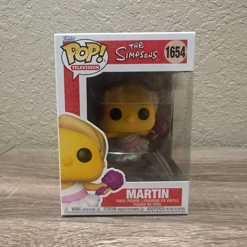 Funko POP! The Simpsons Martin Figure #1654 - Picture 2 of 7